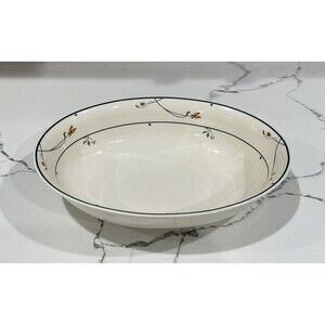 Vintage Gorham ARIANA Oval Serving Bowl Town & Country Collection USA 9.25”
